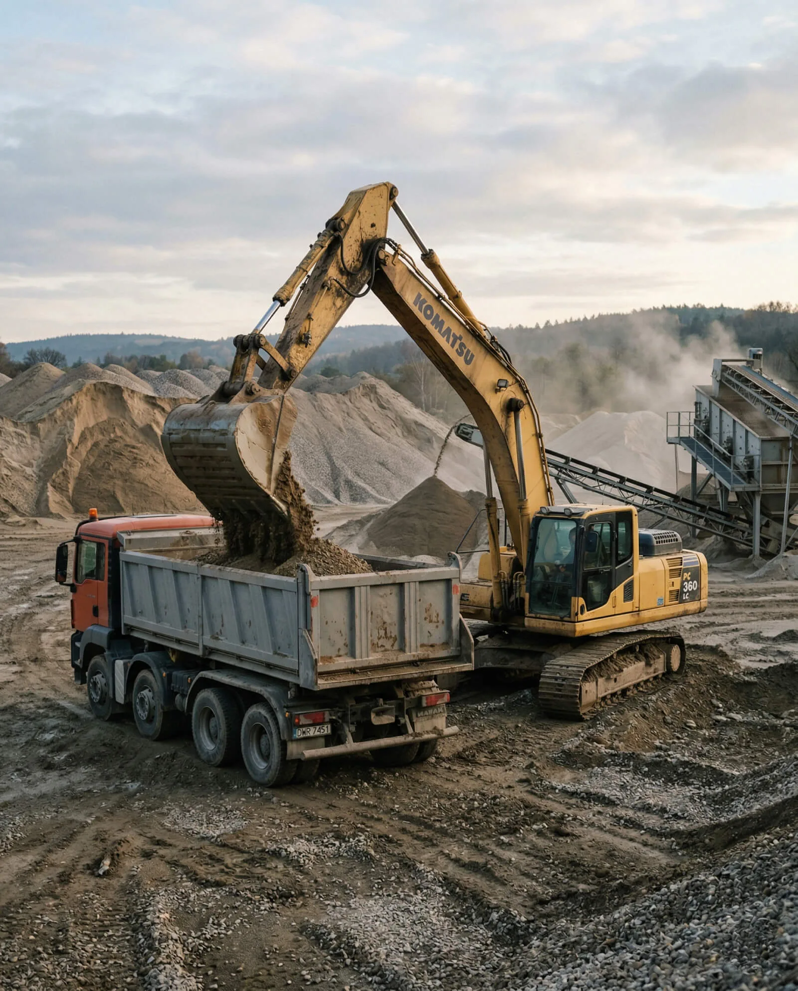 Kopalnia i wydobycie kruszywa — Złotoryja i region